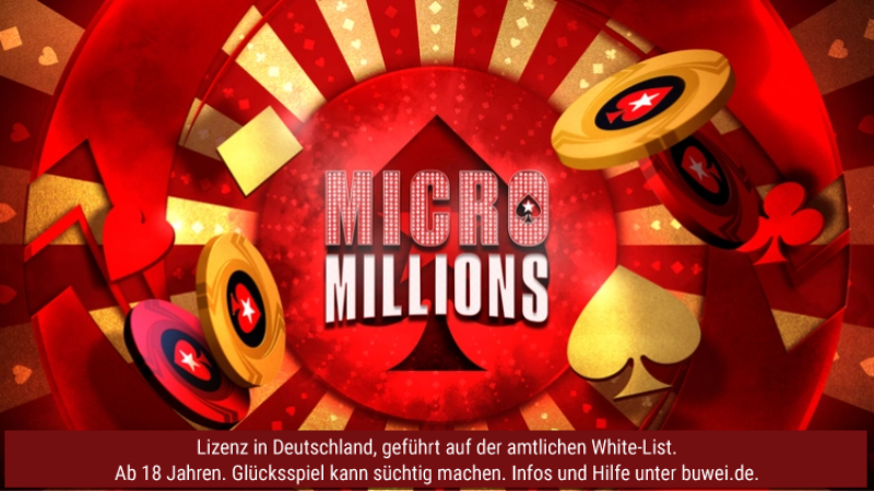PokerStars MicroMillions Turnier Tipps